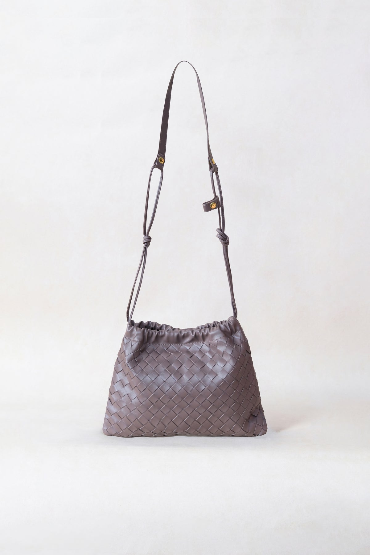 Artisan Cloud Satchel - Greyish Brown