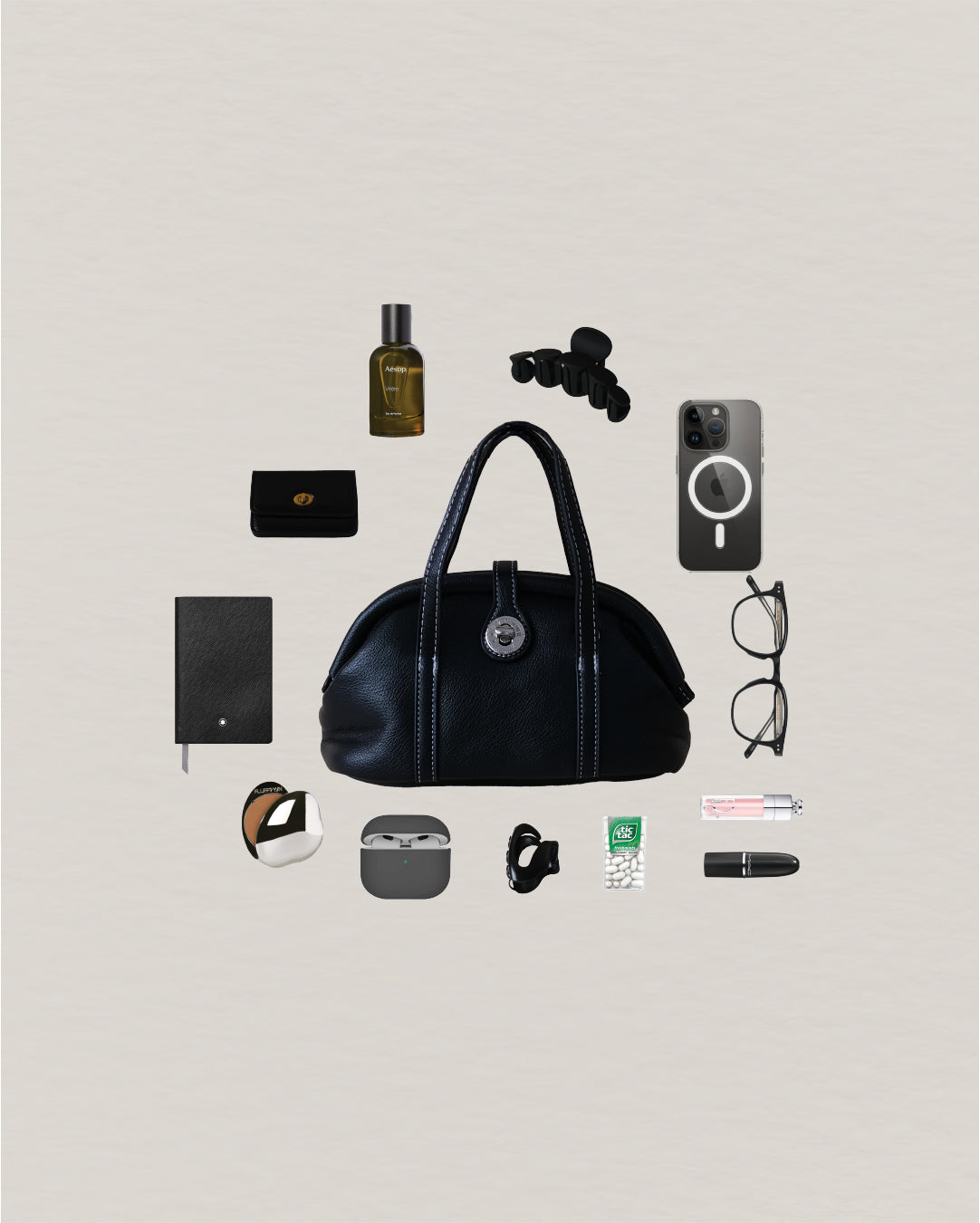 Éla Curve Bag - Classic Black