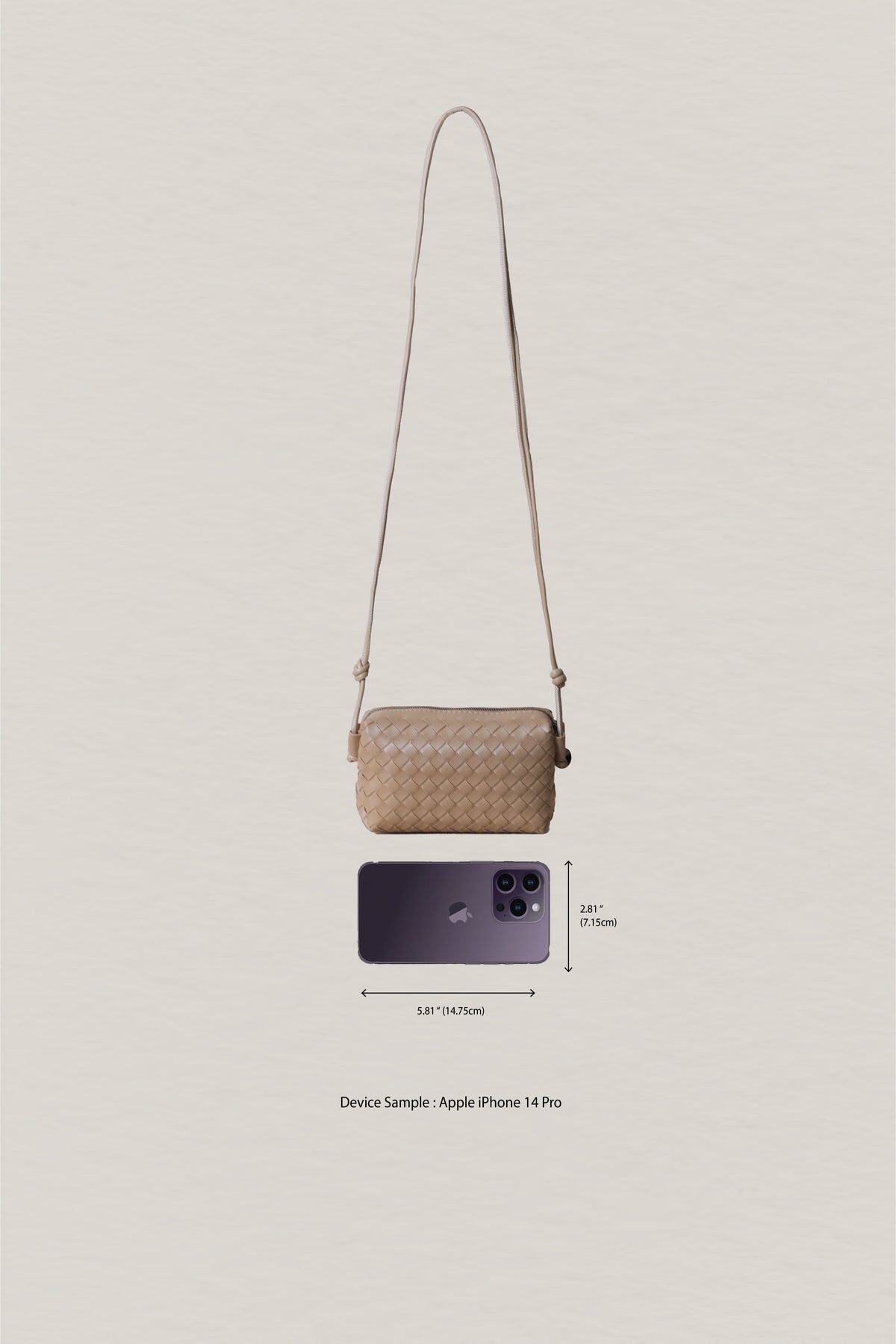 Artisan Elegance Box Bag - Almond