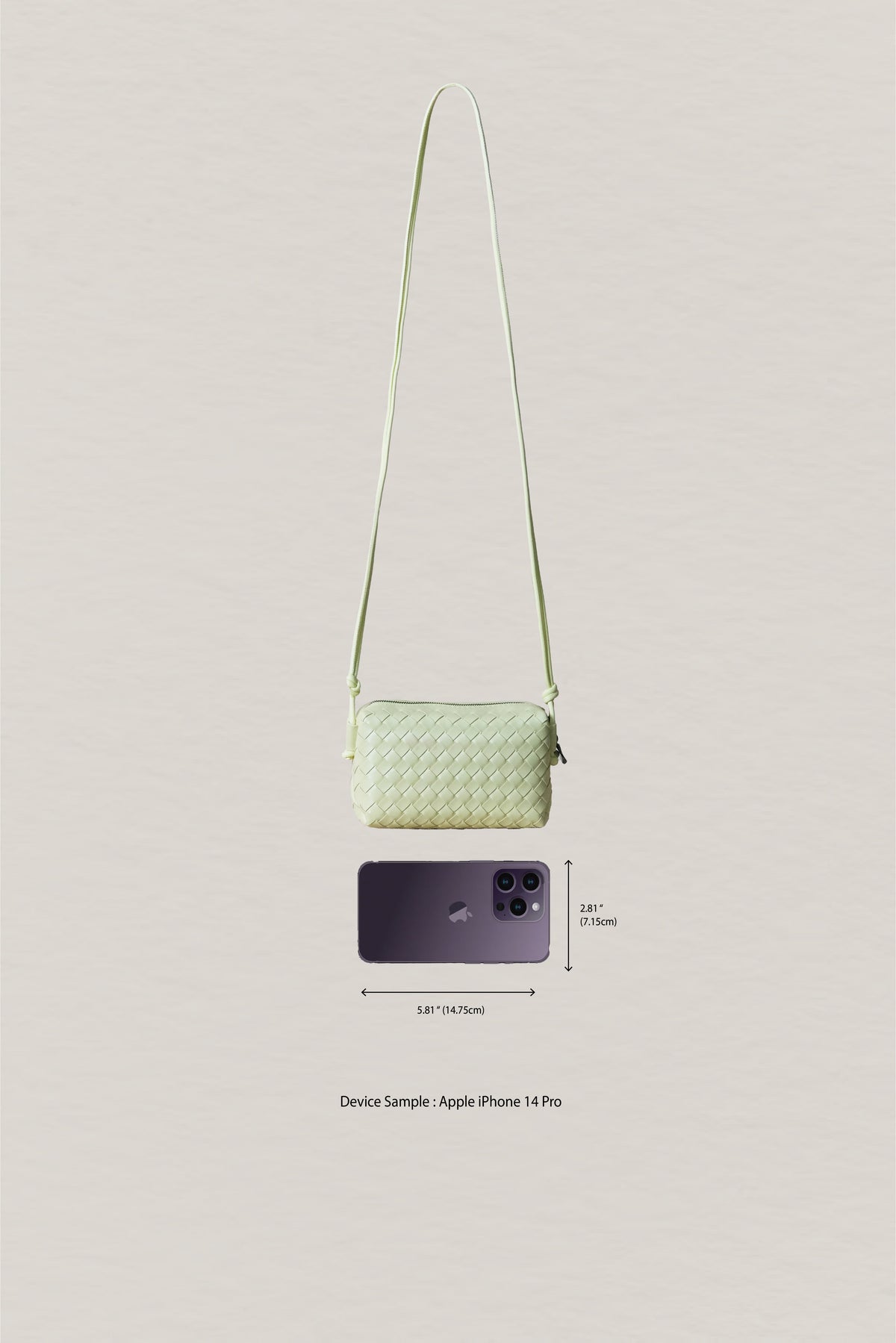 Artisan Elegance Box Bag - Lemon Sorbet