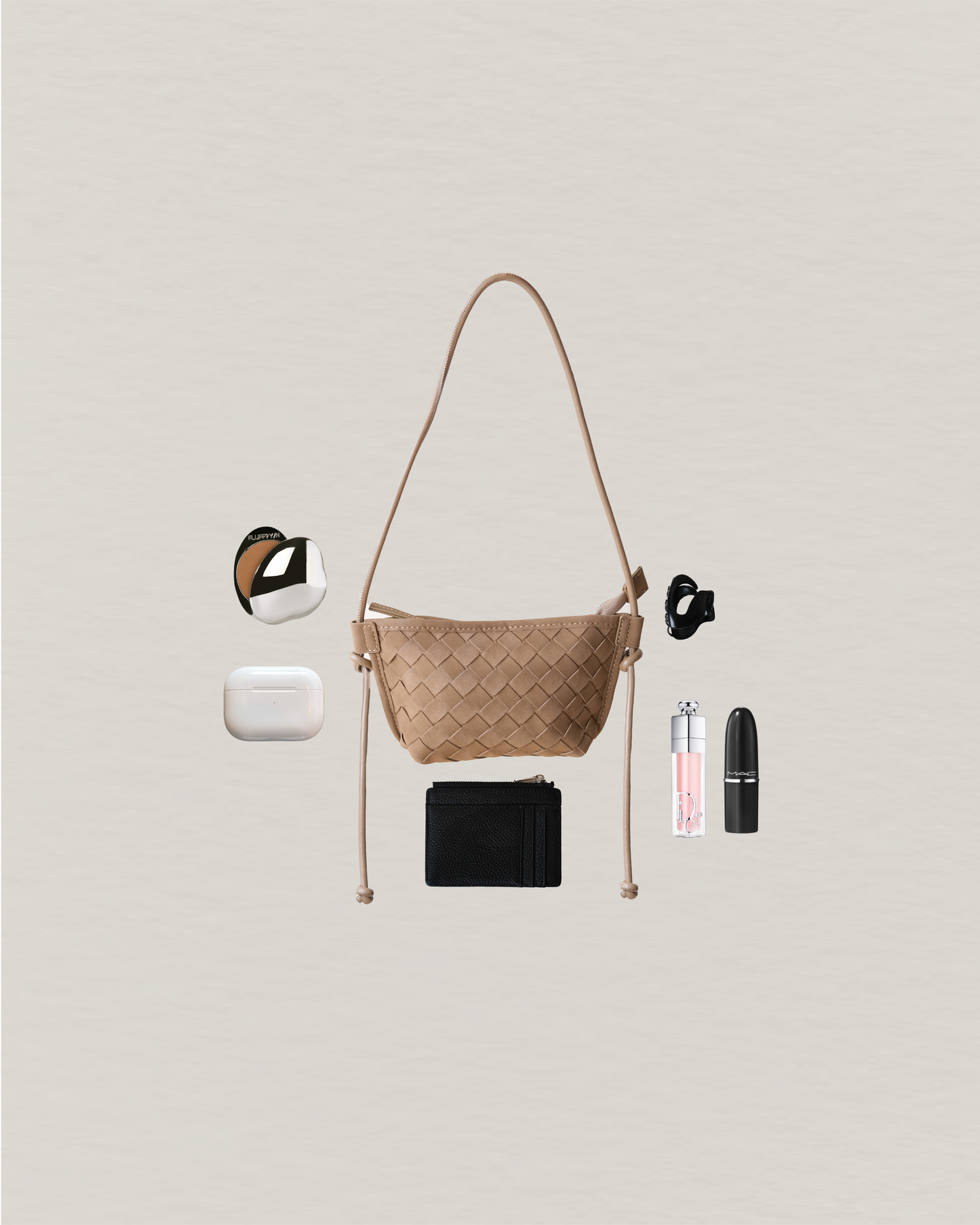 Mini Artisan Satchel - Khaki