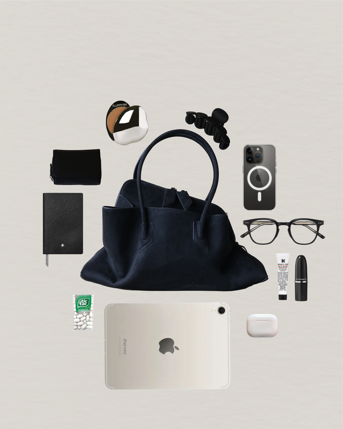 Barne Époque Tote - Matte Black