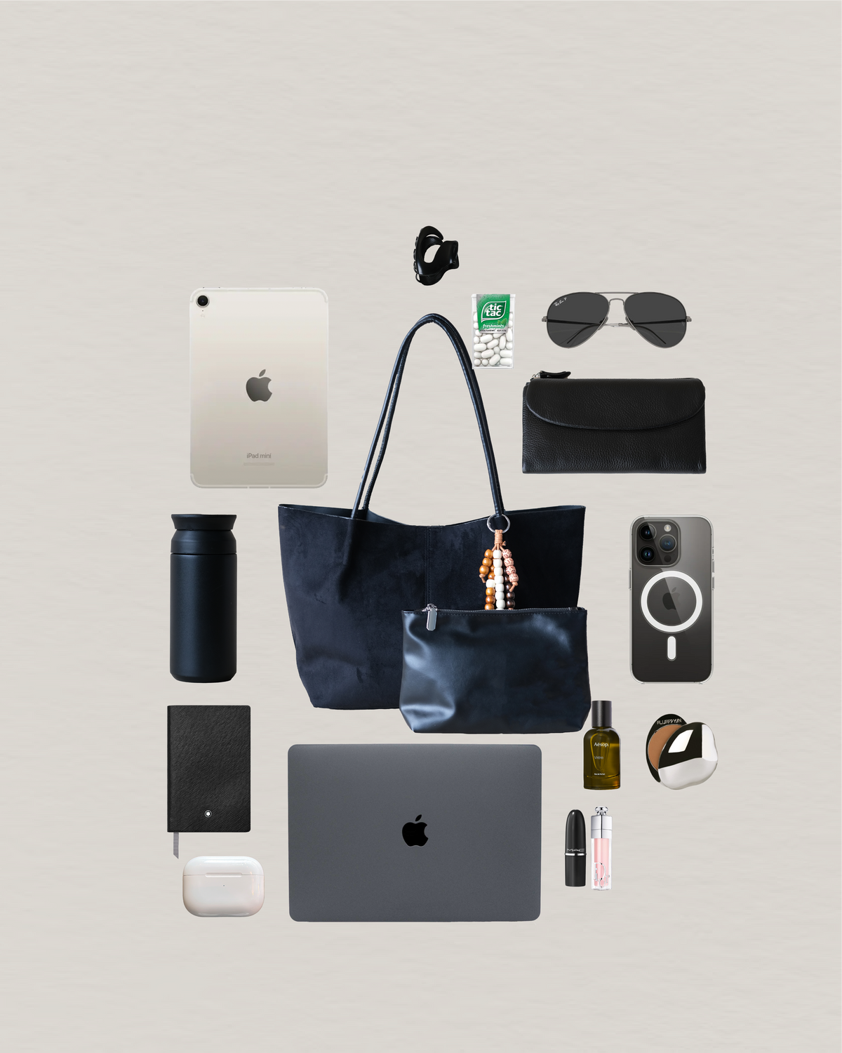 French Ease Tote - Classic Black