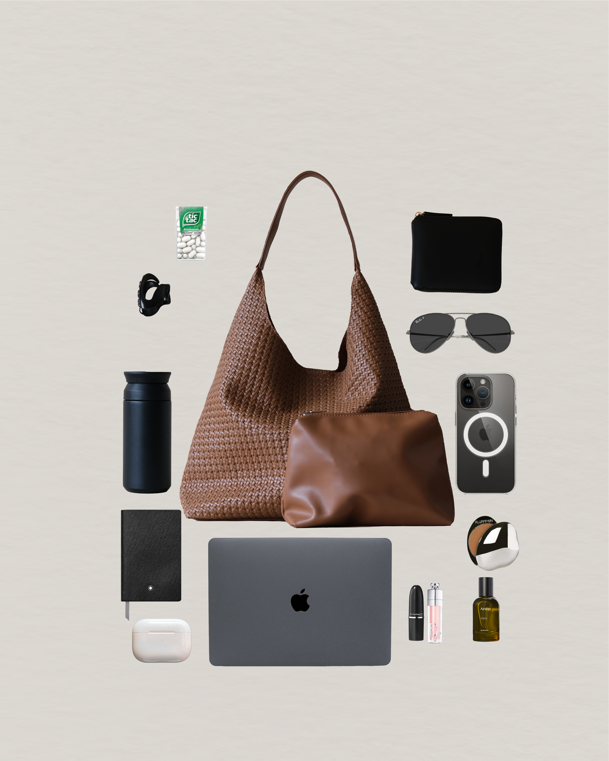 French Classic Carryall Set - Chestnut