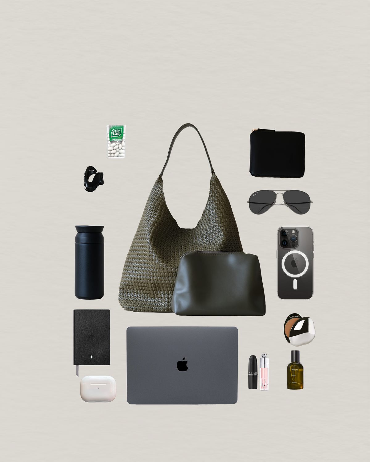 French Classic Carryall Set - Green