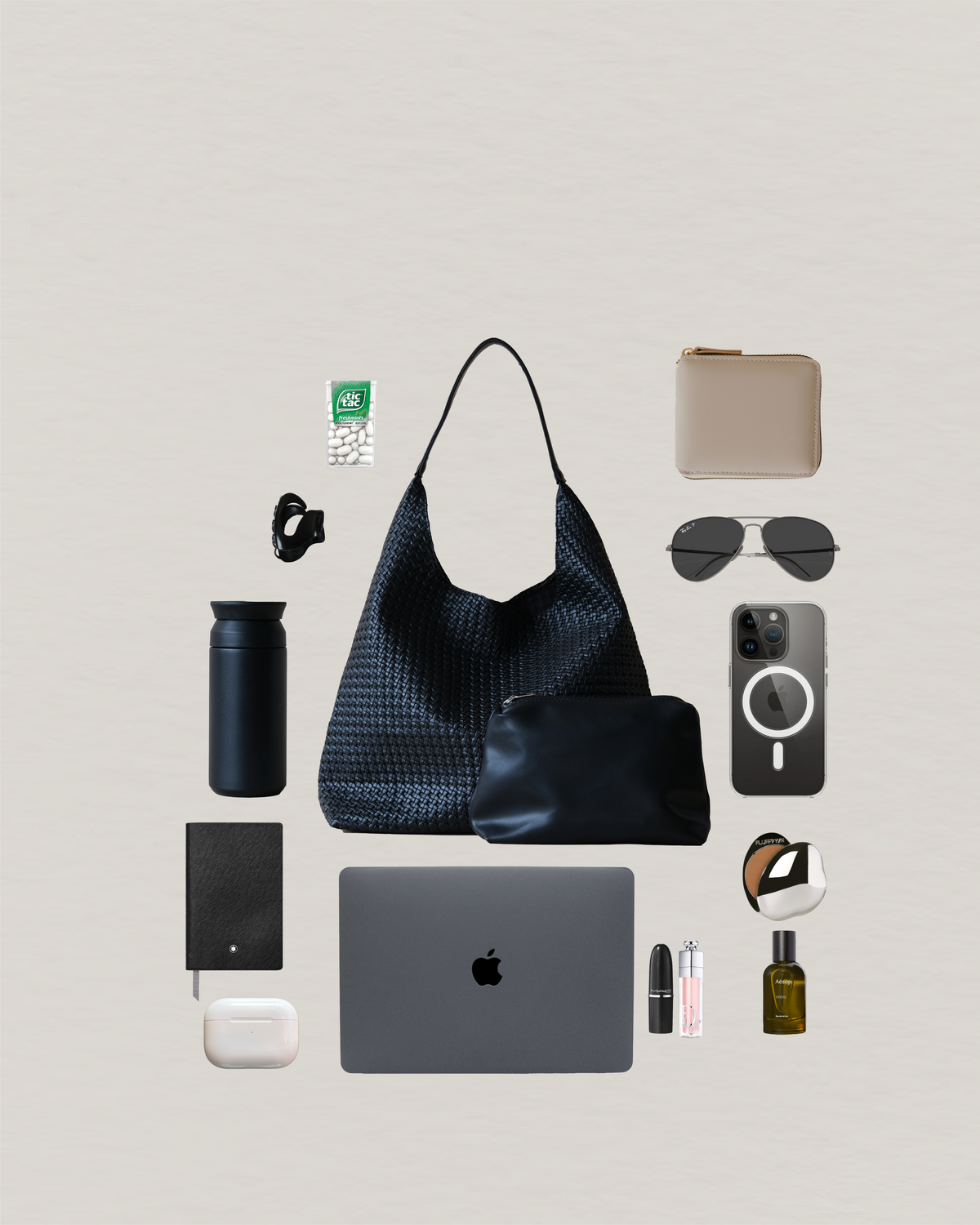 French Classic Carryall Set - Classic Black
