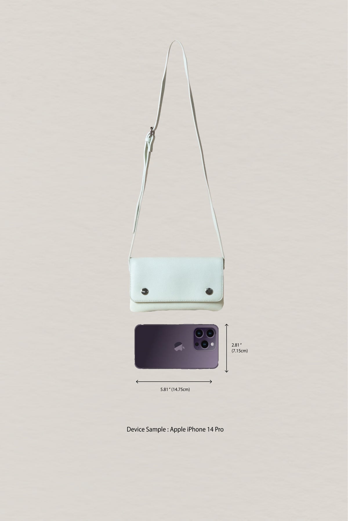 Classic Amélie Bag - Mint Green