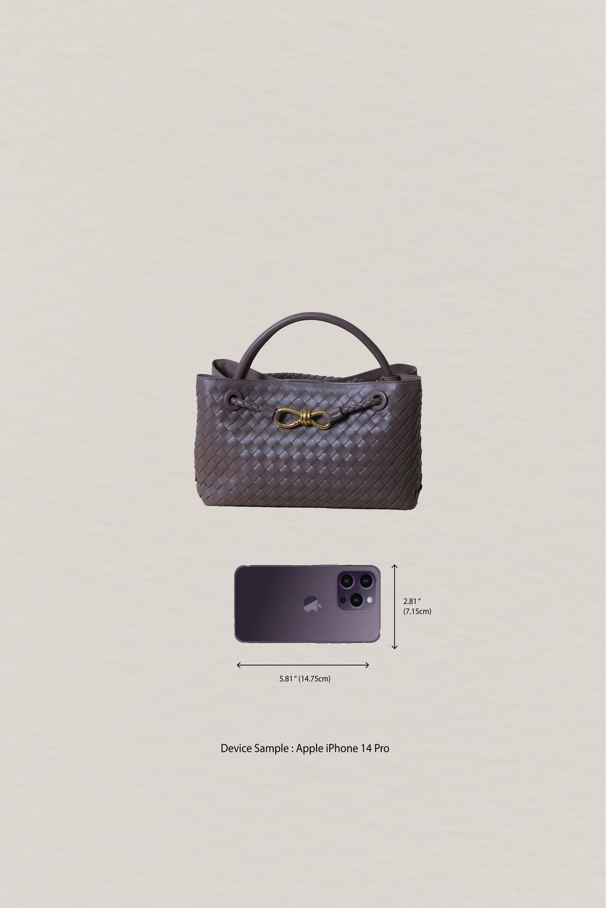 Artisan Grace Tote - Greyish Brown