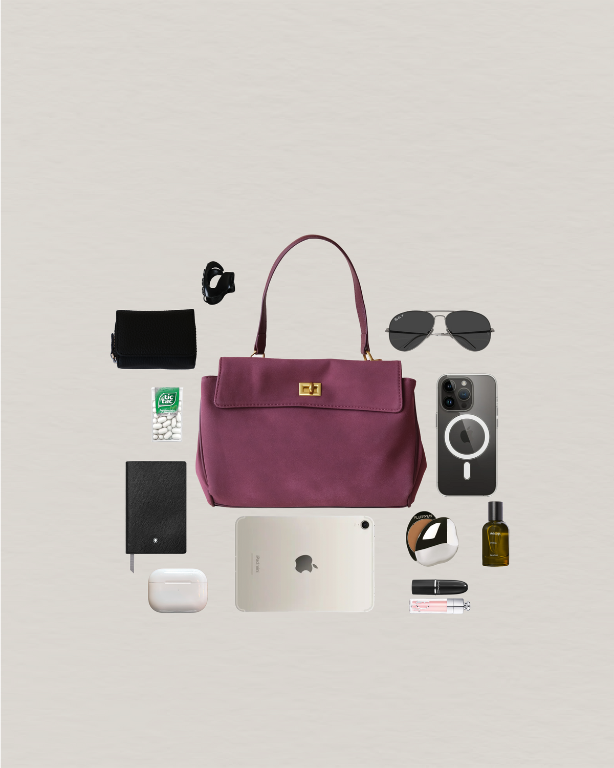 The Aurelia Rodeo - Bordeaux Red