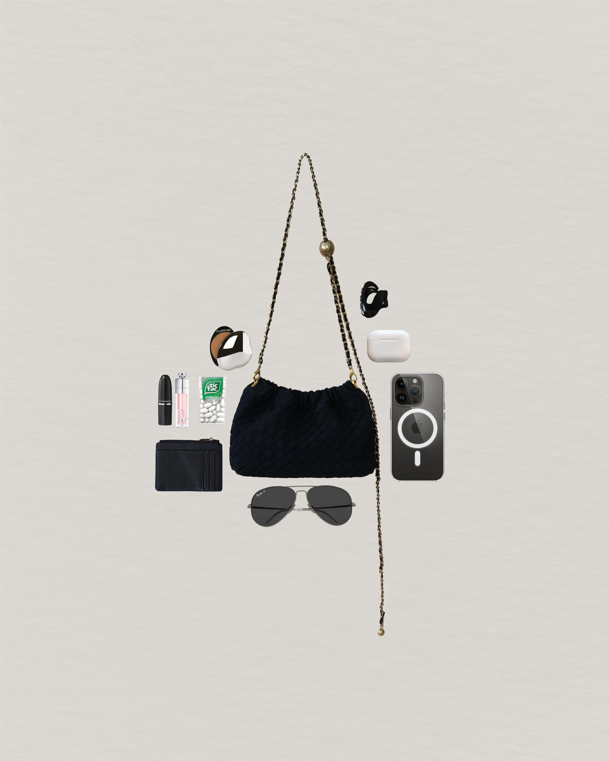 Artisan Signature Cloud Bag - Dark Chocolate