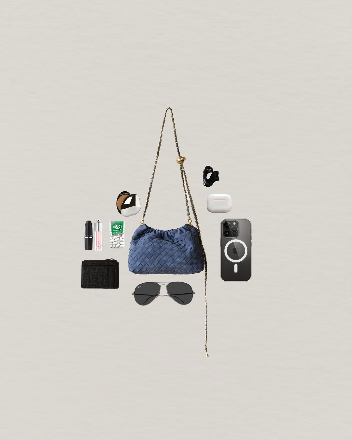 Artisan Signature Cloud Bag - Warm Grey