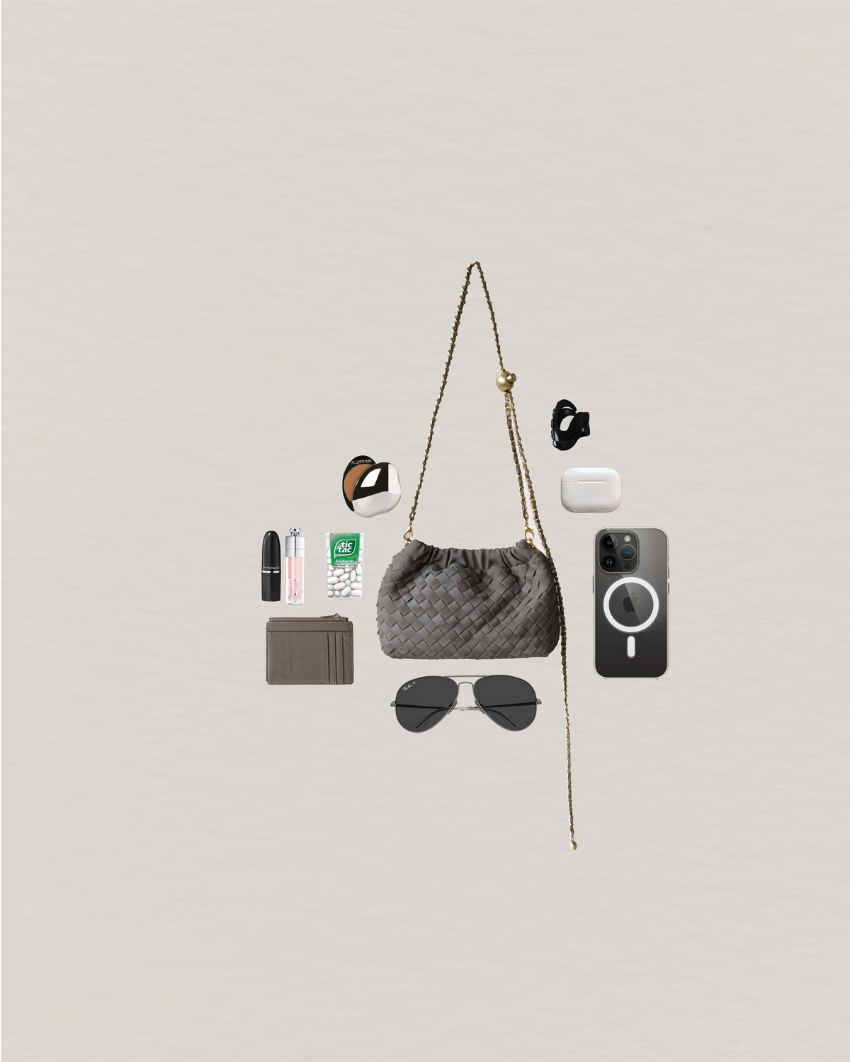 Artisan Signature Cloud Bag - Earthy Green