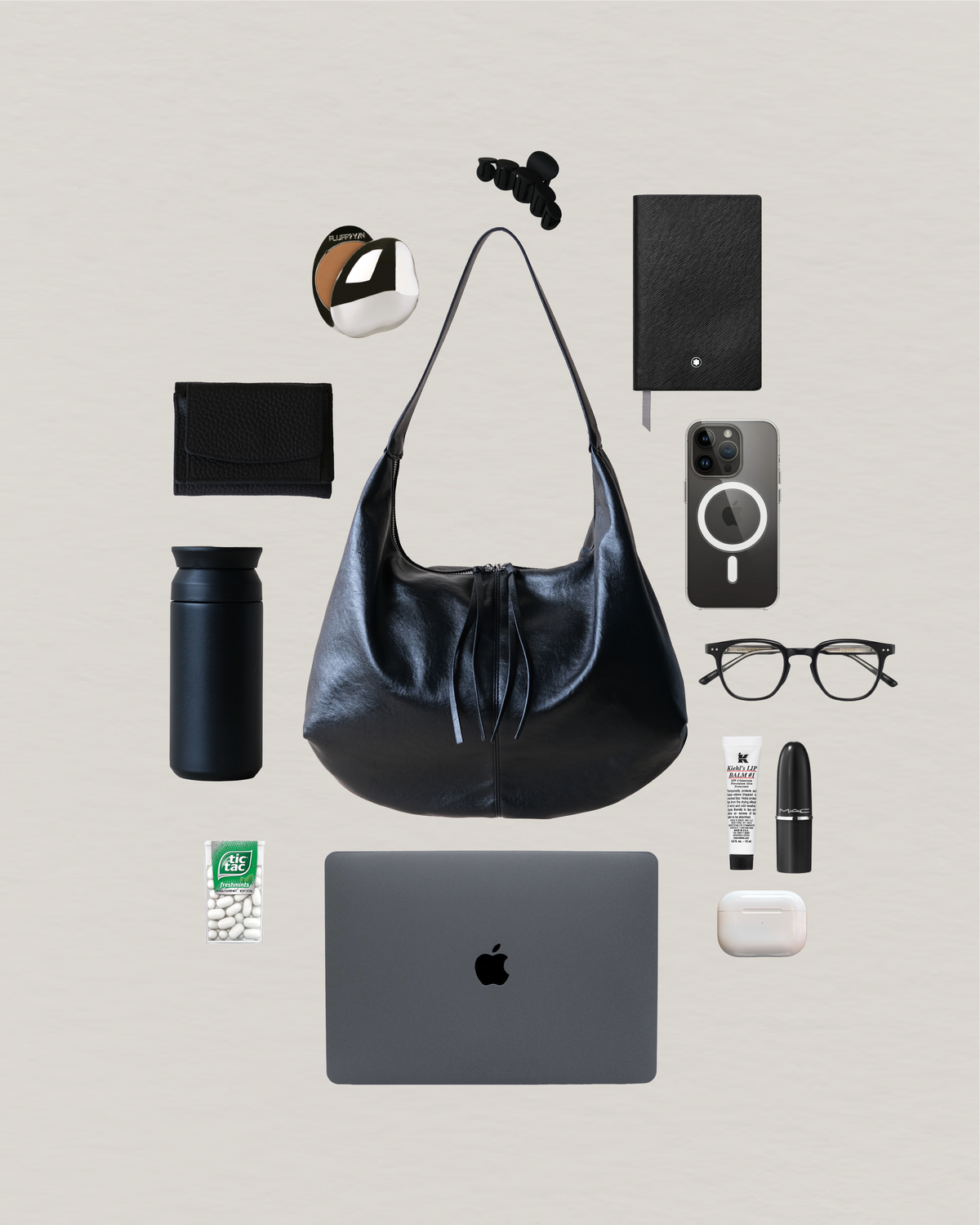 Timeless Soft Carryall Tote - Classic Black