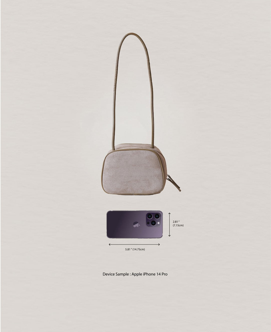 The Atelier Box Bag - Almond