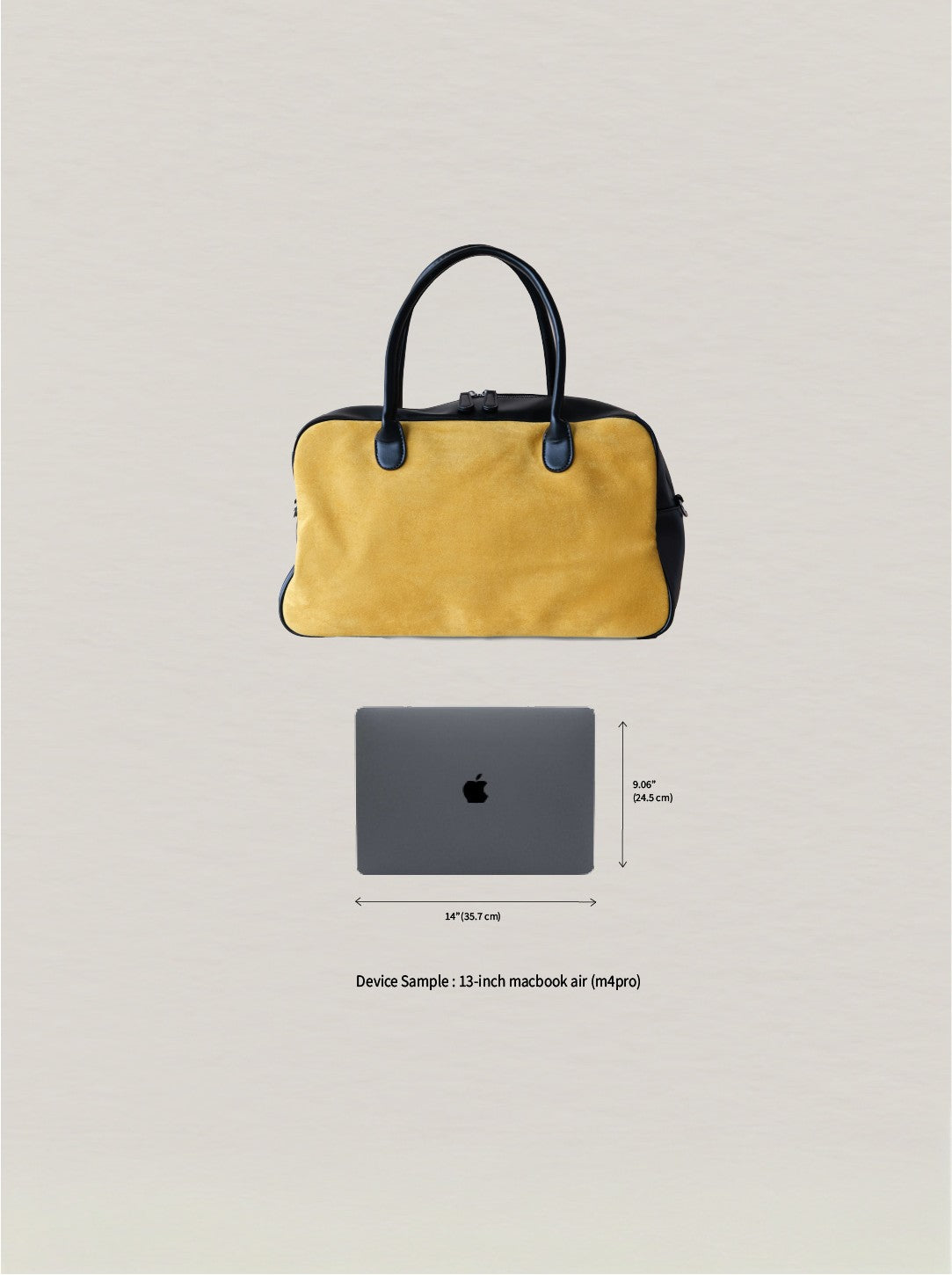 The Atelier Soft Tote - Yellow