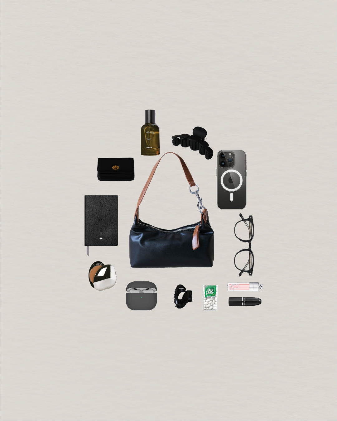 Le Ciel Daily Bag - Classic Black