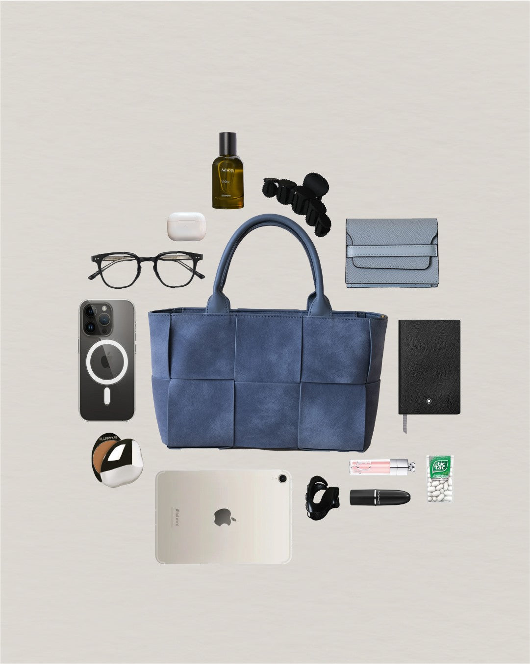 Maison Artisan Tote - Warm Gray