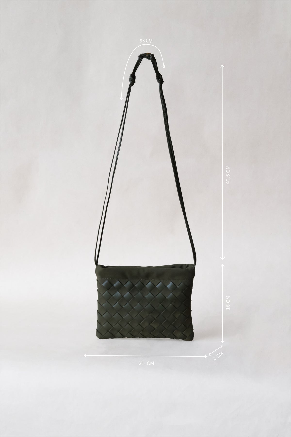 Artisan Cloud Bag - Olive Green