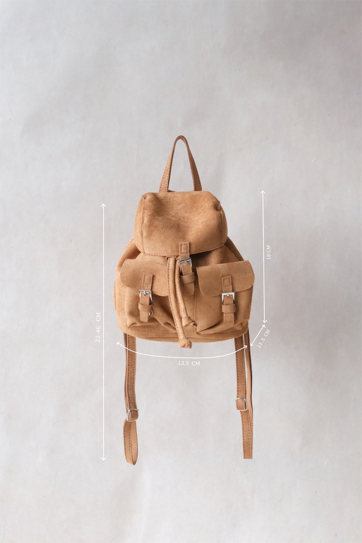 Camille Petite Backpack - Brown
