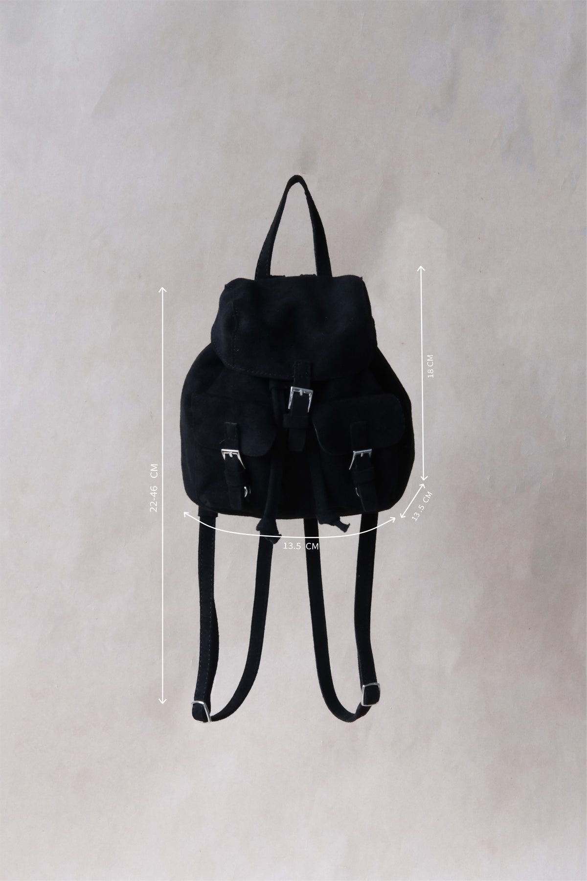 Camille Petite Backpack - Classic Black