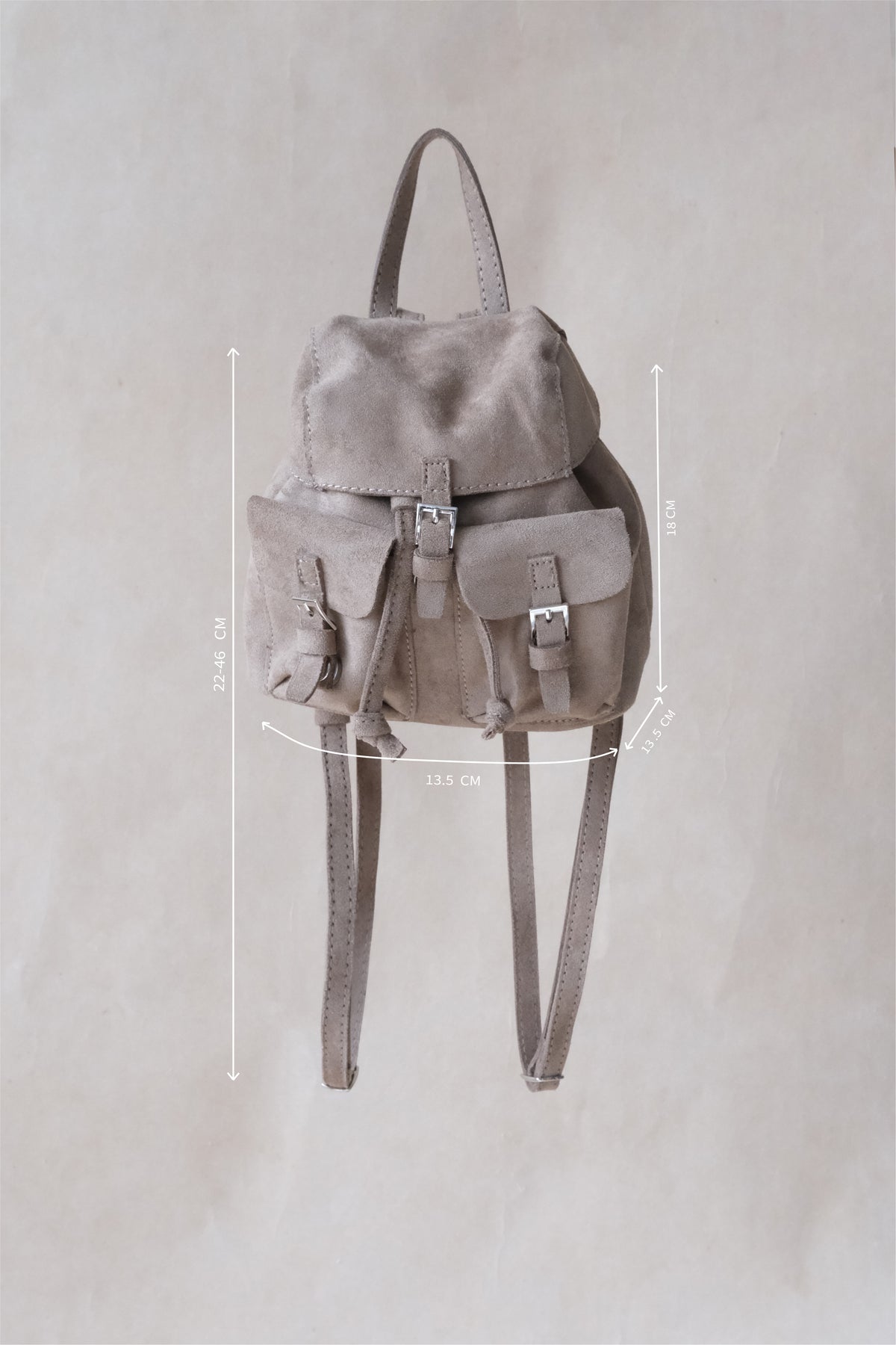 Camille Petite Backpack - Almond