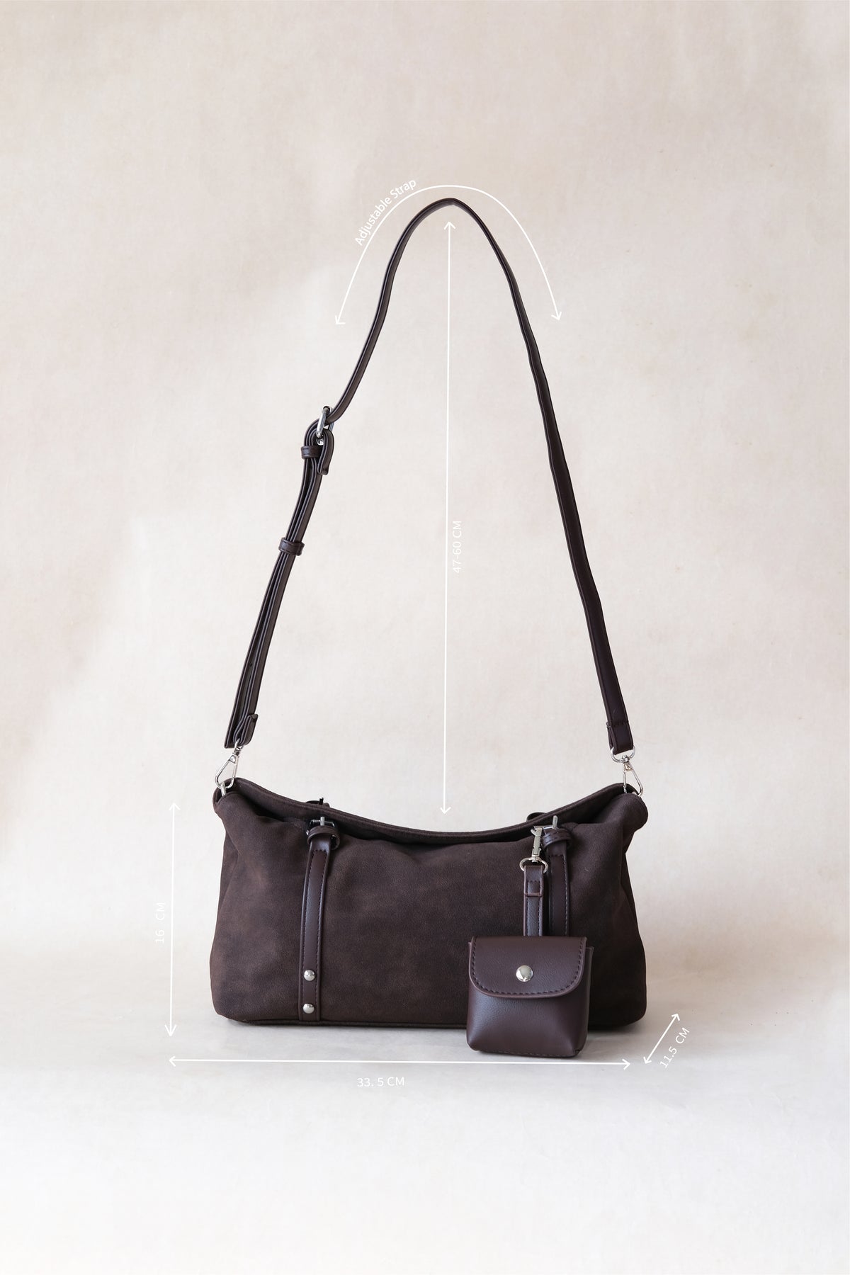 Margaux Pillow Bag - Coffee