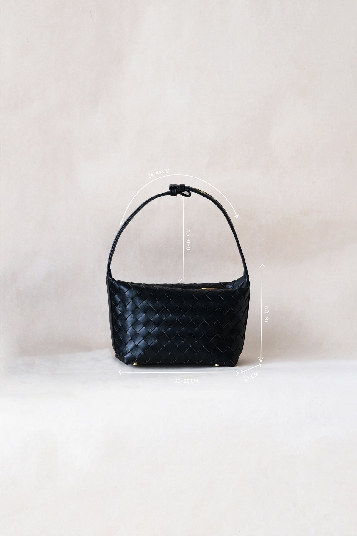 The Artisan Bag - Shiny Black