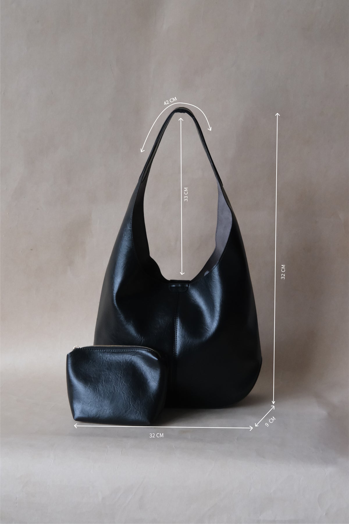 Lucie Soft Carryall - Classic Black