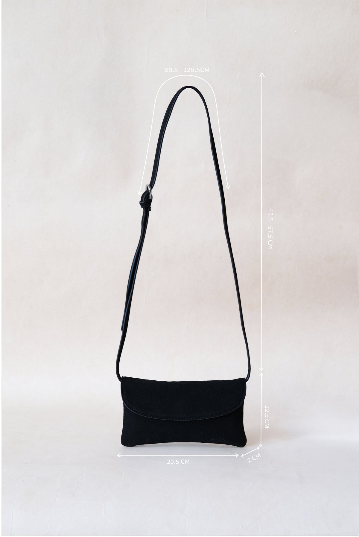 Élise Mini Crossbody - Classic Black