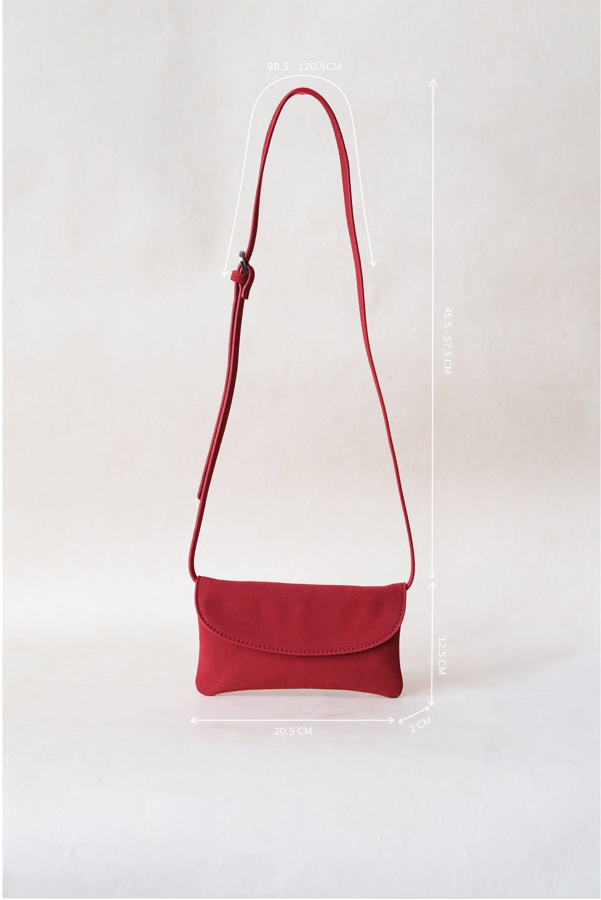 Élise Mini Crossbody - Red