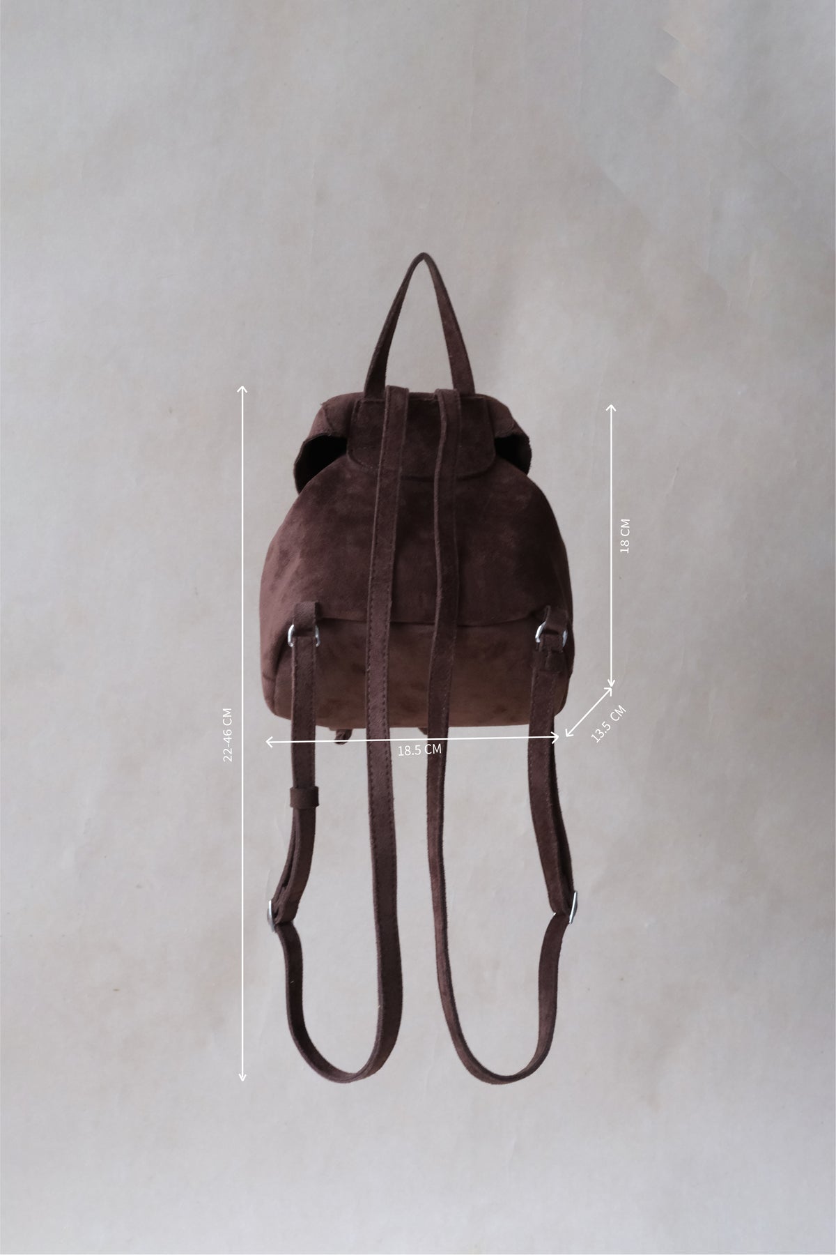 Camille Petite Backpack - Coffee