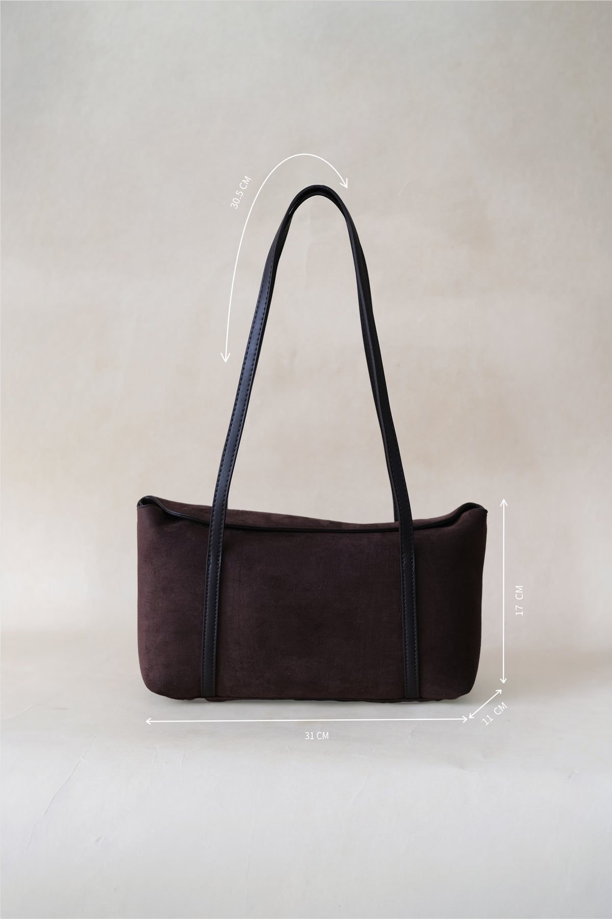 Matte Épure Carry Tote - Dark Coffee