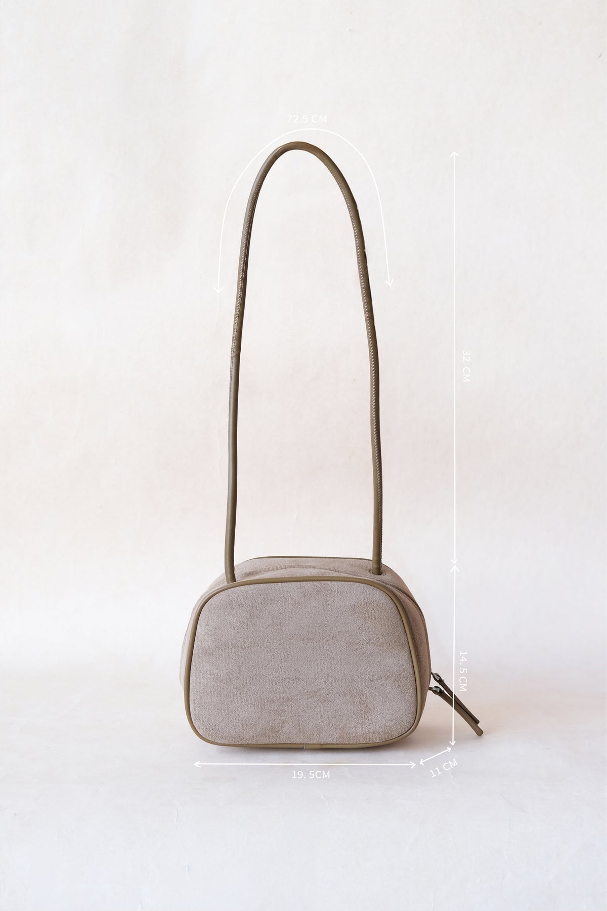 The Atelier Box Bag - Almond