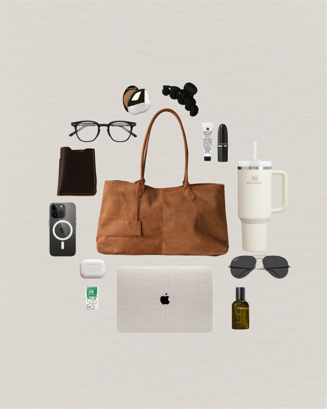 Opéra Classic Tote - Chestnut