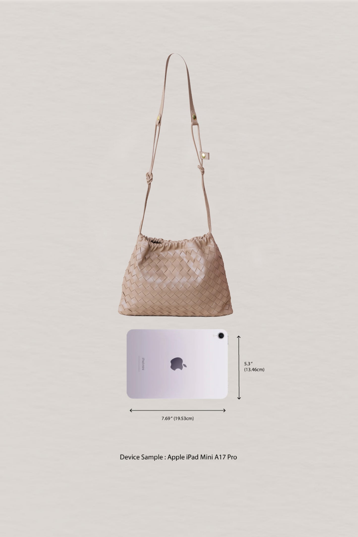 Artisan Cloud Satchel - Almond