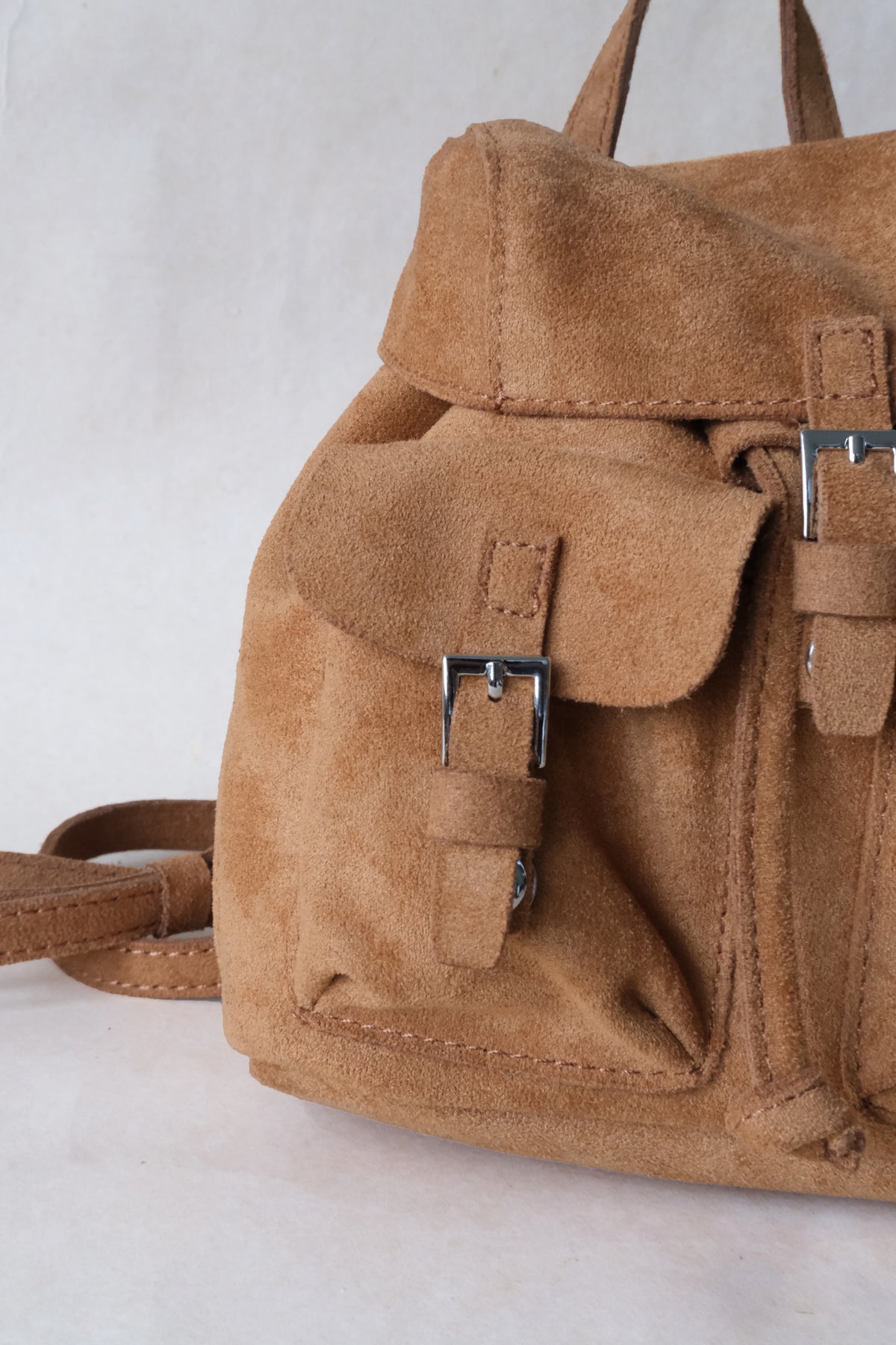 Camille Petite Backpack - Brown