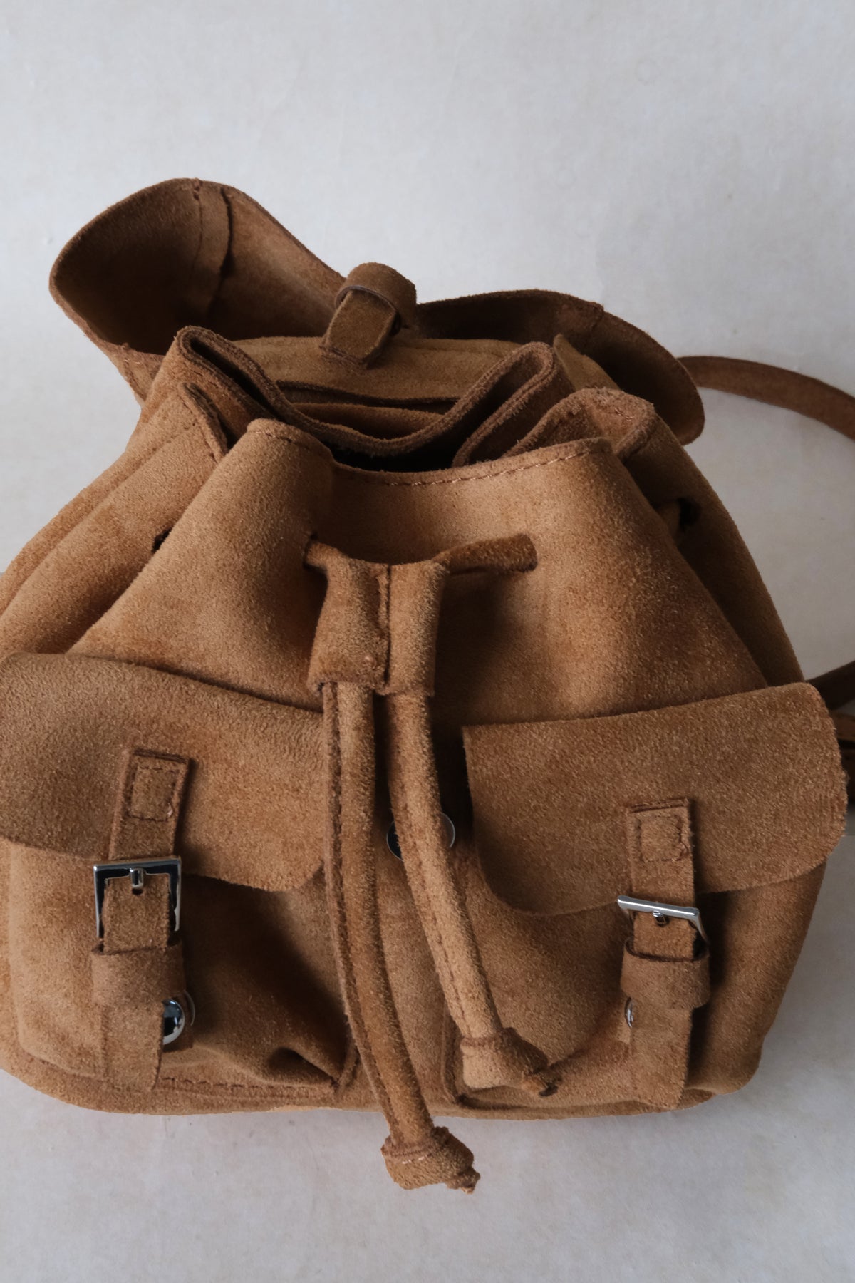 Camille Petite Backpack - Brown