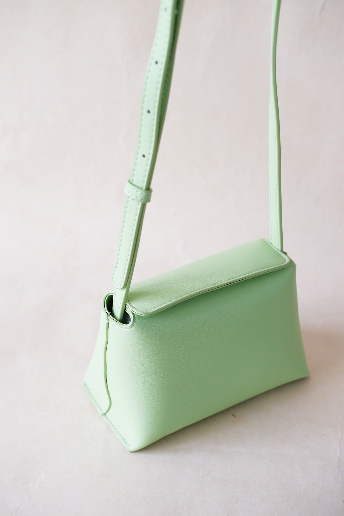 The Hana Box Bag - Light Green