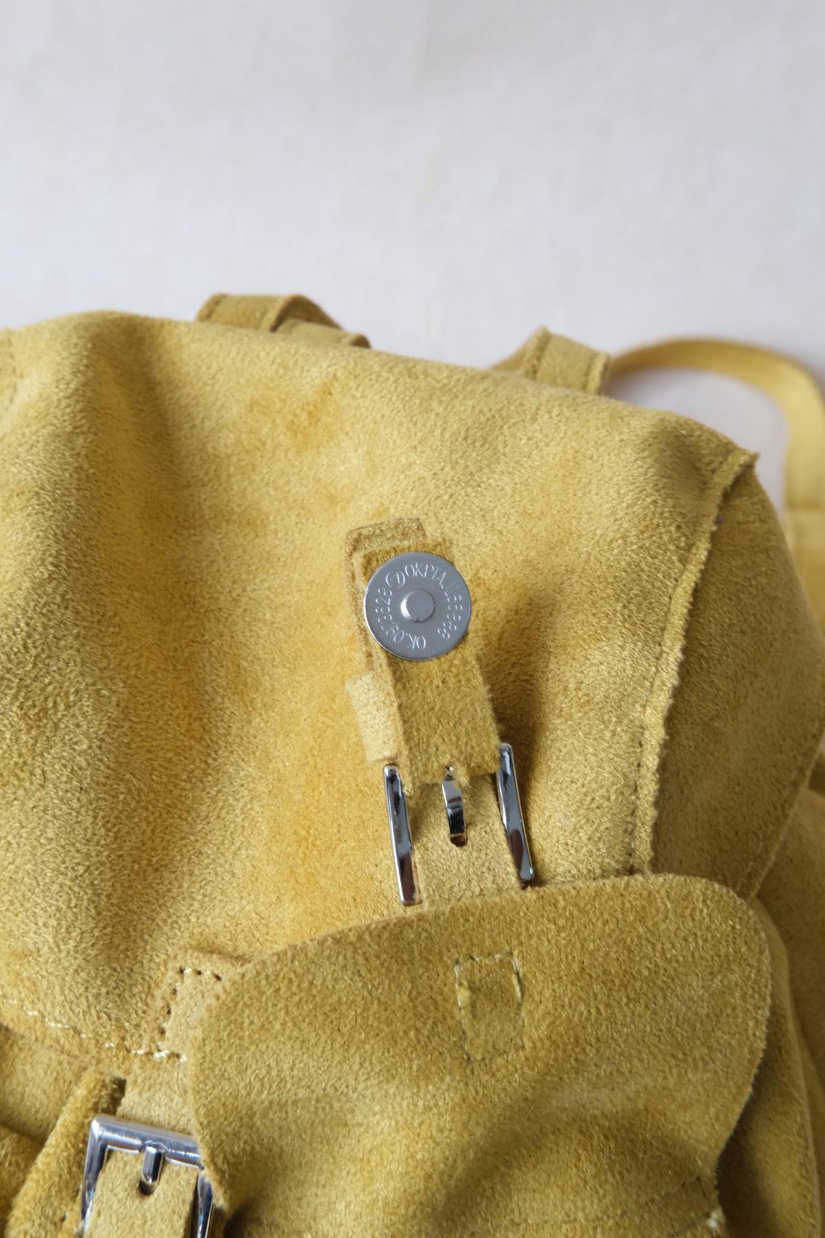 Camille Petite Backpack - Yellow