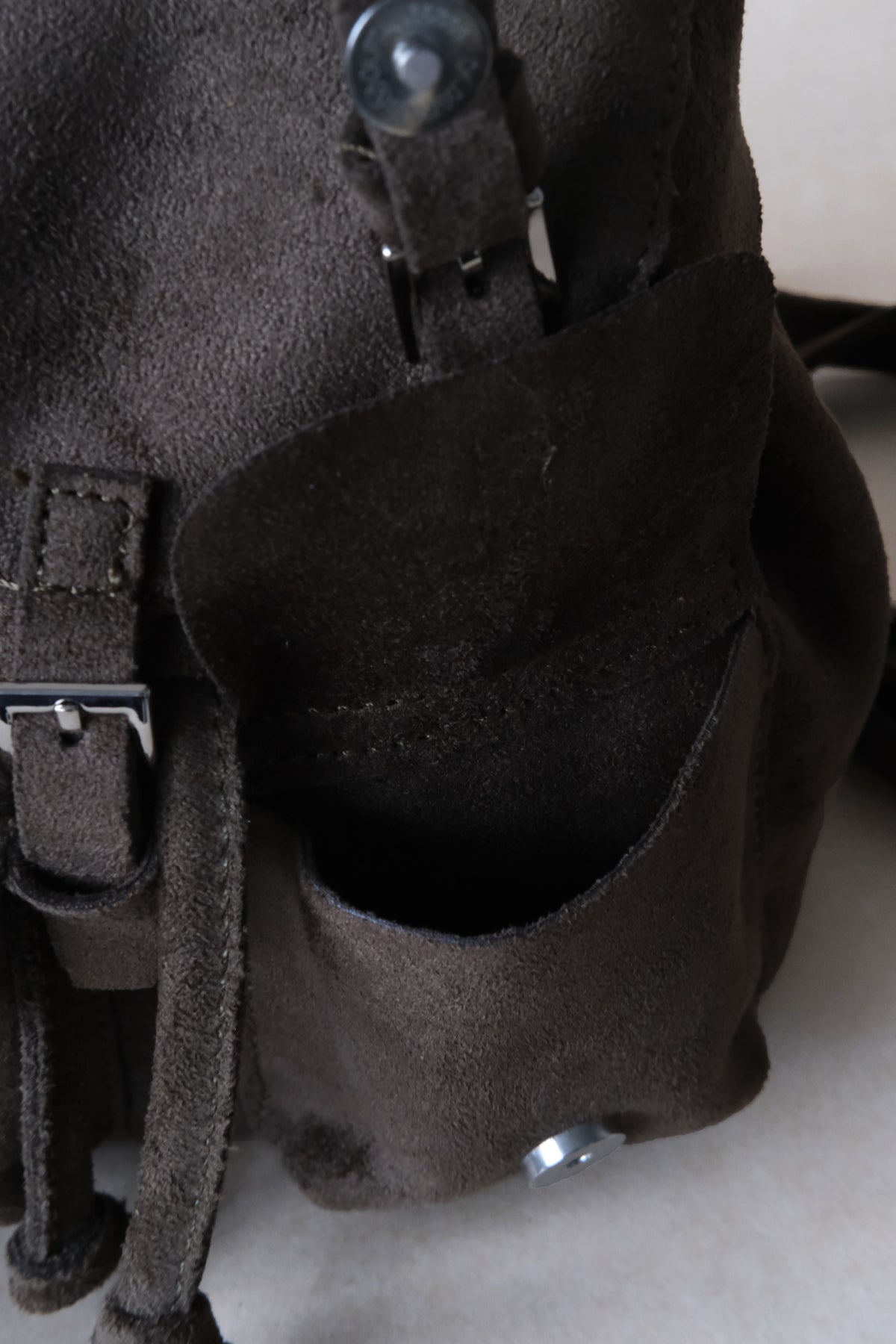 Camille Petite Backpack - Moss Green