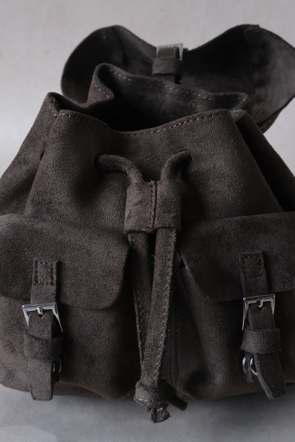 Camille Petite Backpack - Moss Green