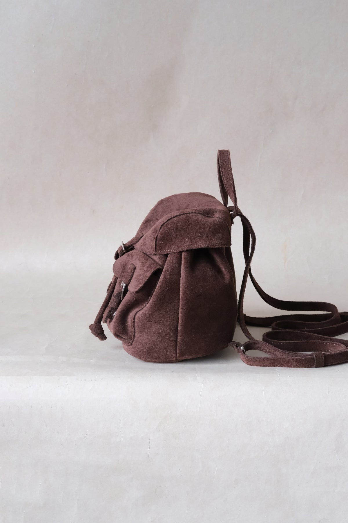 Camille Petite Backpack - Coffee