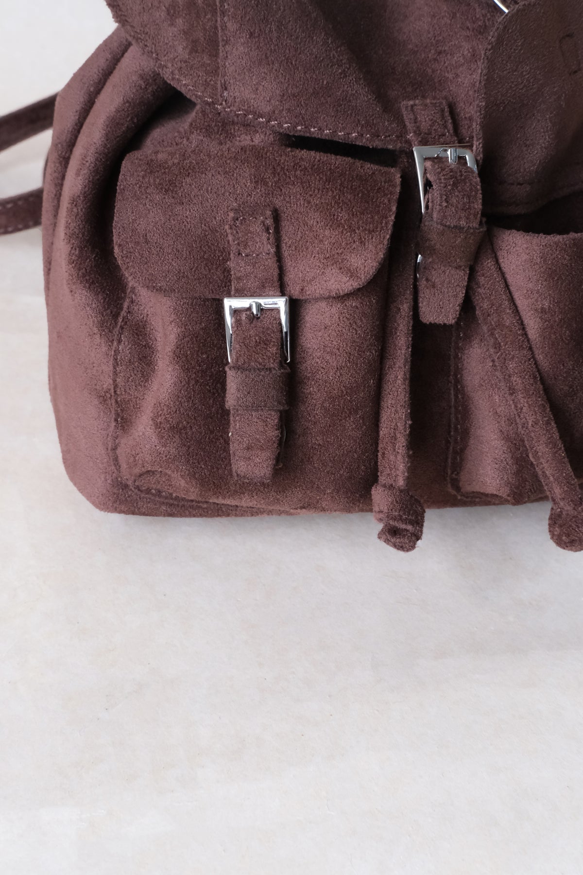 Camille Petite Backpack - Coffee