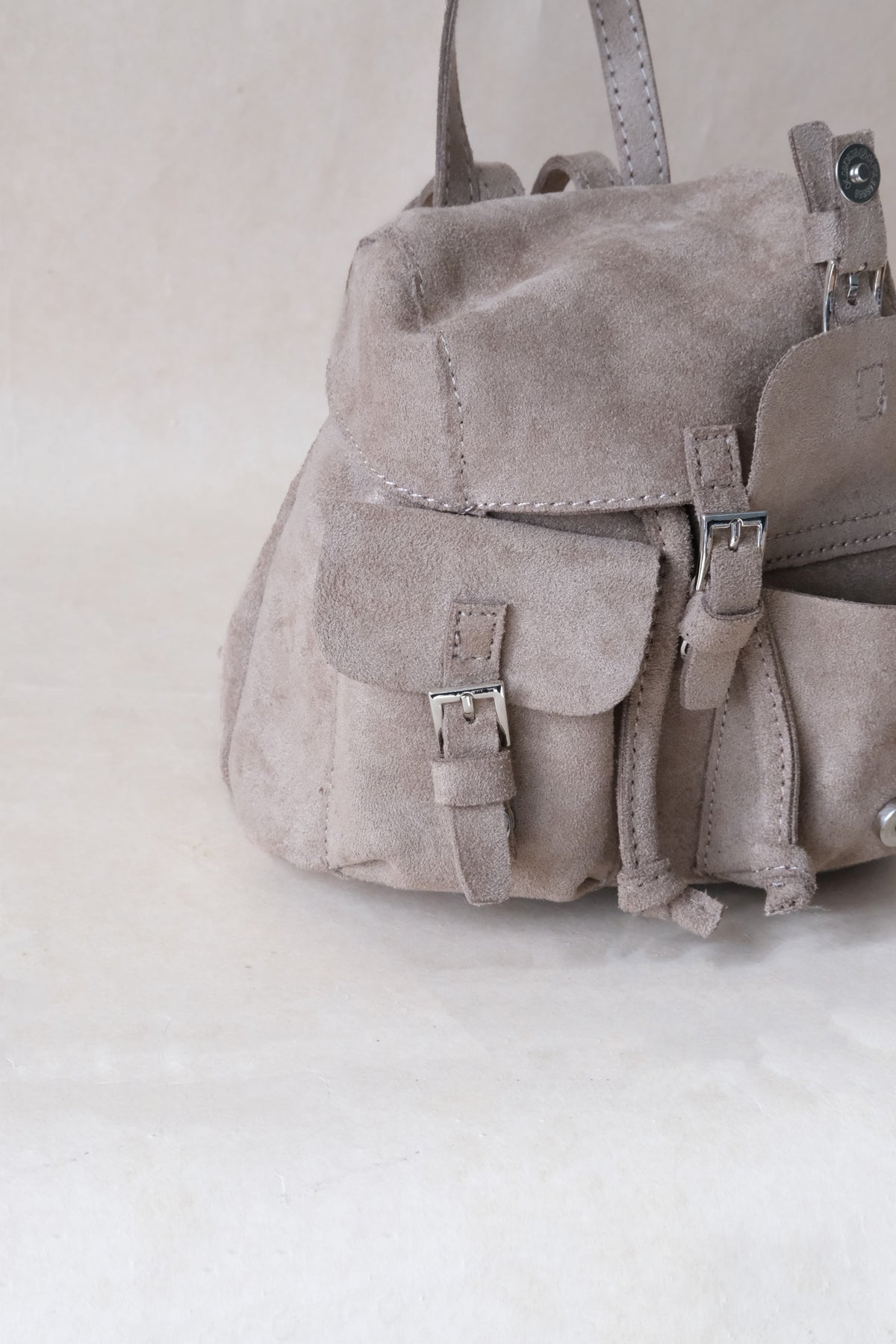 Camille Petite Backpack - Almond