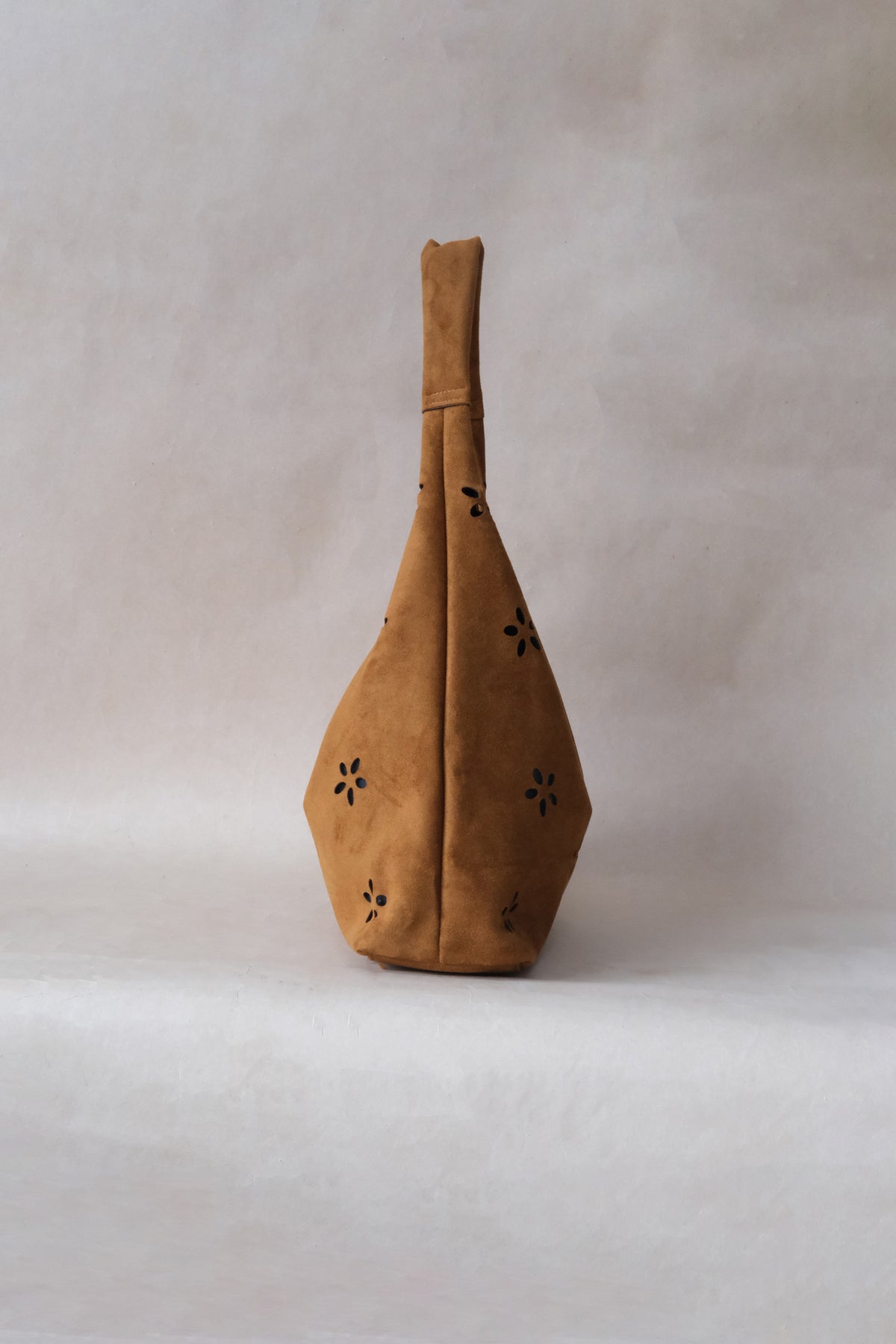 Chic Minimalist Shoulder Tote - Brown