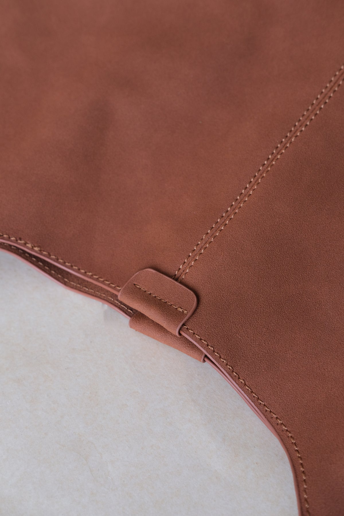 Lucie Soft Carryall - Matte Chestnut
