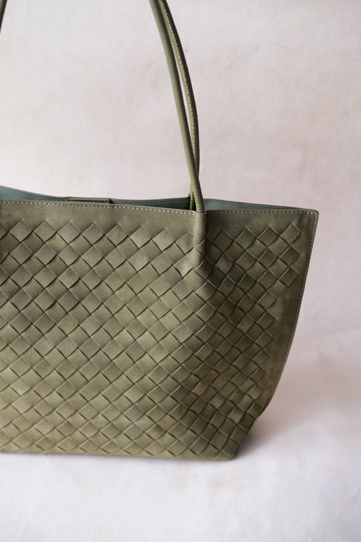 The Artisan Grande Tote - Olive Green