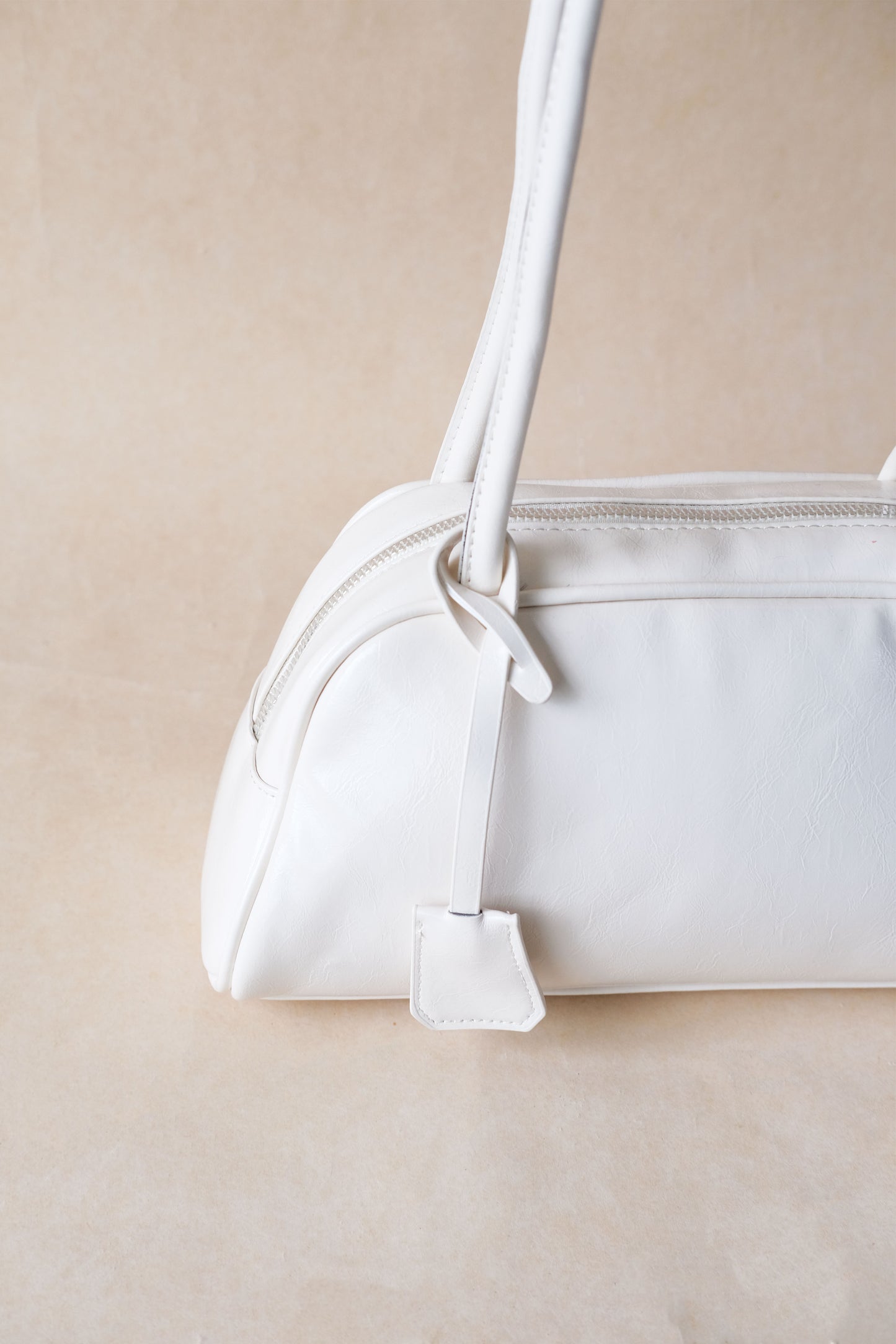 Valette Boston Bag - White