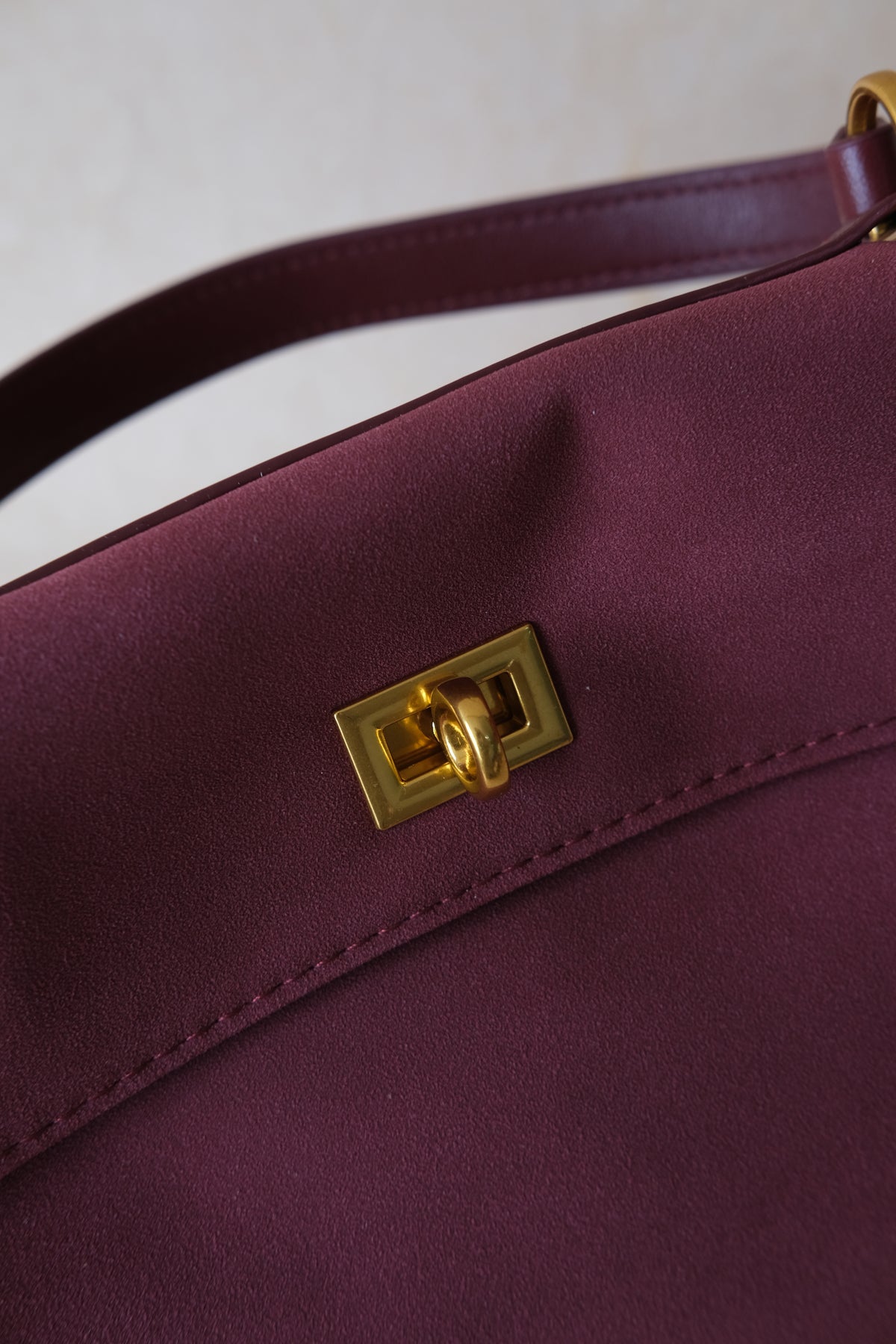 The Aurelia Rodeo - Bordeaux Red