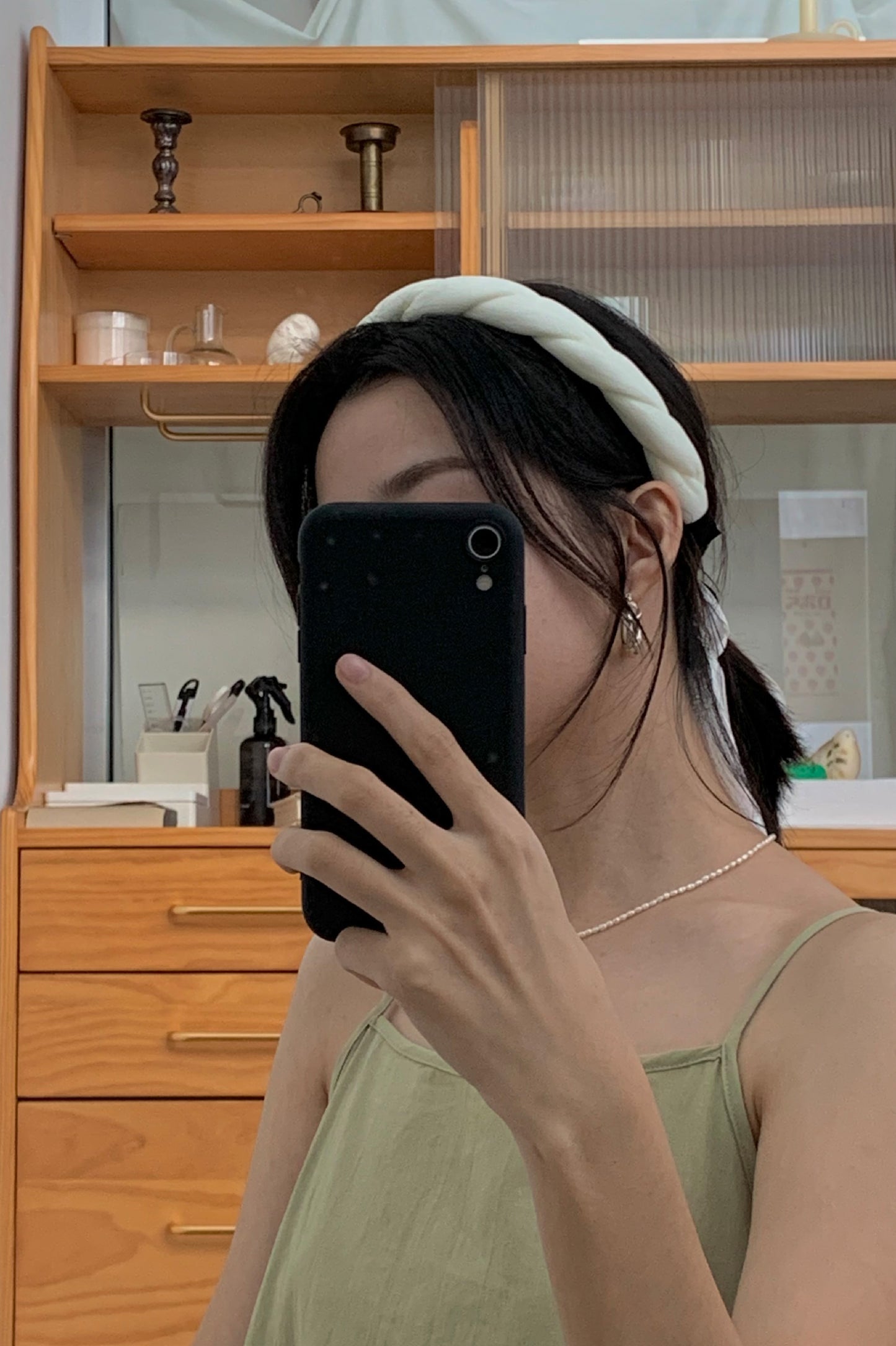 Minimalist Hair Band (Green)